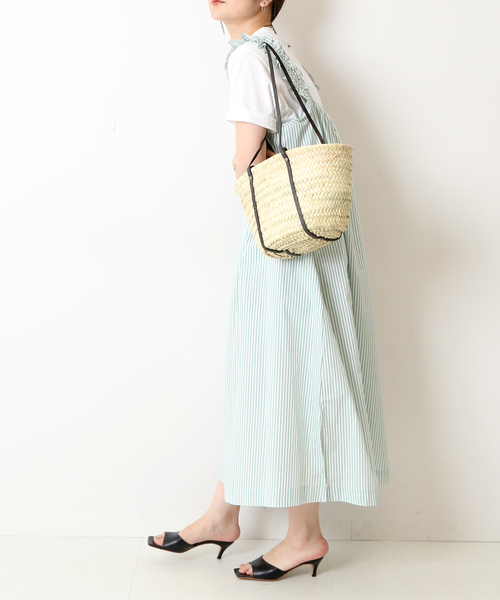 【美品】　JUST FEMALE ストライプキャミワンピース セール】【JUST FEMALE/ジャストフィーメイル 】ストライプ