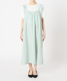 【美品】　JUST FEMALE ストライプキャミワンピース 美品】 JUST FEMALE ストライプキャミワンピース 美品】 JUST