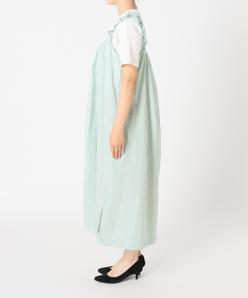 【美品】　JUST FEMALE ストライプキャミワンピース セール】【JUST FEMALE/ジャストフィーメイル 】ストライプ