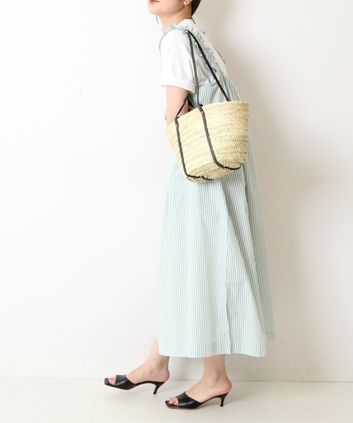 【美品】　JUST FEMALE ストライプキャミワンピース SLOBE IENA（スローブイエナ）の「【JUST FEMALE/ジャスト