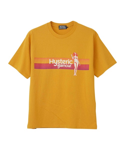 HYSTERIC GLAMOUR イエロー Tシャツ M HYSTERIC GLAMOUR - HYSTERIC HAIR CUT Tシャツ / イエロー | Tempt