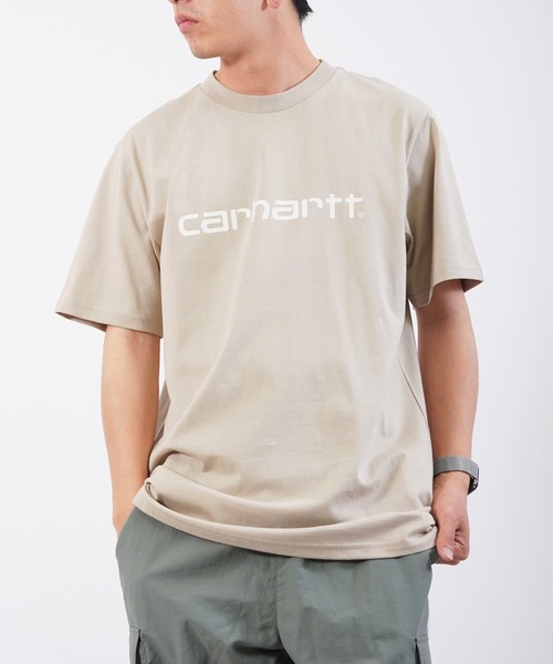 Carhartt WIP（カーハートダブリューアイピー）の「Carhartt WIP カーハート ワークインプログレス スクリプト 半袖Tシャツ（Tシャツ/カットソー・メンズ・ベージュ/ミント/ホワイト/ブラック・M/L/XL）」の15枚目の写真