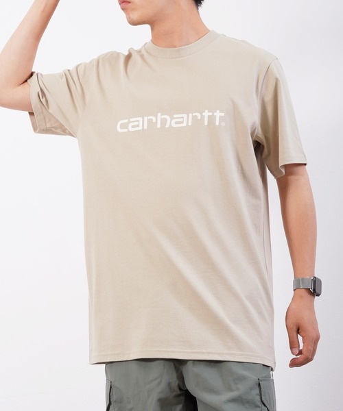 Carhartt WIP（カーハートダブリューアイピー）の「Carhartt WIP カーハート ワークインプログレス スクリプト 半袖Tシャツ（Tシャツ/カットソー・メンズ・ベージュ/ミント/ホワイト/ブラック・M/L/XL）」の18枚目の写真