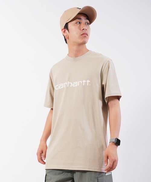 Carhartt WIP（カーハートダブリューアイピー）の「Carhartt WIP カーハート ワークインプログレス スクリプト 半袖Tシャツ（Tシャツ/カットソー・メンズ・ベージュ/ミント/ホワイト/ブラック・M/L/XL）」の19枚目の写真