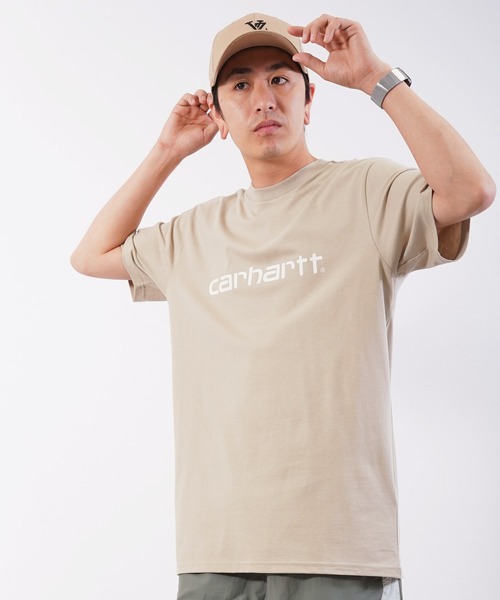 Carhartt WIP（カーハートダブリューアイピー）の「Carhartt WIP カーハート ワークインプログレス スクリプト 半袖Tシャツ（Tシャツ/カットソー・メンズ・ベージュ/ミント/ホワイト/ブラック・M/L/XL）」の21枚目の写真