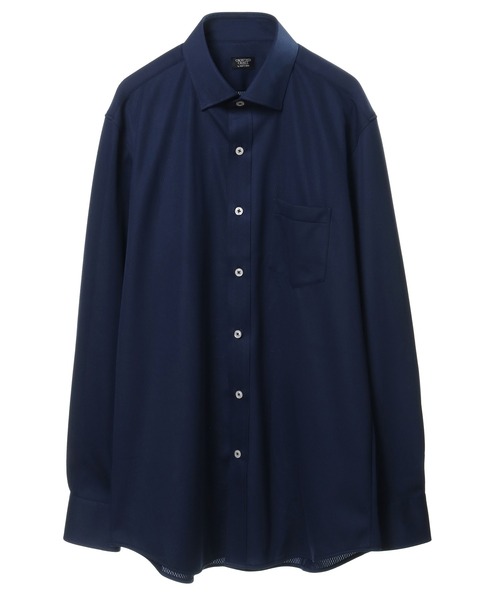 CROWDED CLOSET(クラウデッドクローゼット)の「【吸水速乾 】レギュラースナップボタンダウンシャツ(ビジネスシャツ・メンズ・ホワイト/ネイビー/サックスブルー・01/02/03/04)」の11枚目の写真