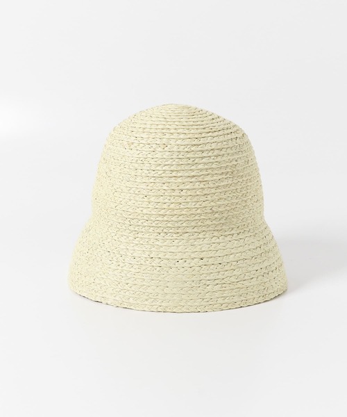URBAN RESEARCH（アーバンリサーチ）の「ラフィアブリムハット（ハット・レディース・ブラック/ブラウン/ナチュラル・-）」の4枚目の写真