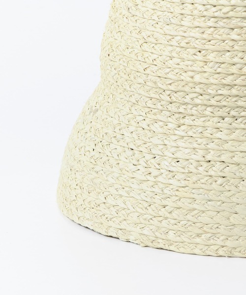 URBAN RESEARCH（アーバンリサーチ）の「ラフィアブリムハット（ハット・レディース・ブラック/ブラウン/ナチュラル・-）」の15枚目の写真