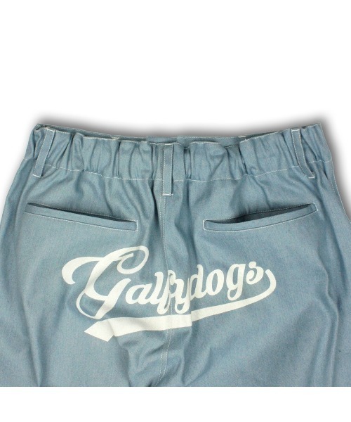 GALFY（ガルフィー）の「GALFYデニム犬パンツ（デニムパンツ・メンズ・インディゴブルー/サックスブルー・L/XL）」の6枚目の写真