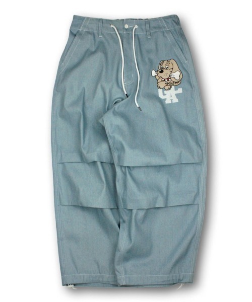 GALFY（ガルフィー）の「GALFYデニム犬パンツ（デニムパンツ・メンズ・インディゴブルー/サックスブルー・L/XL）」の3枚目の写真