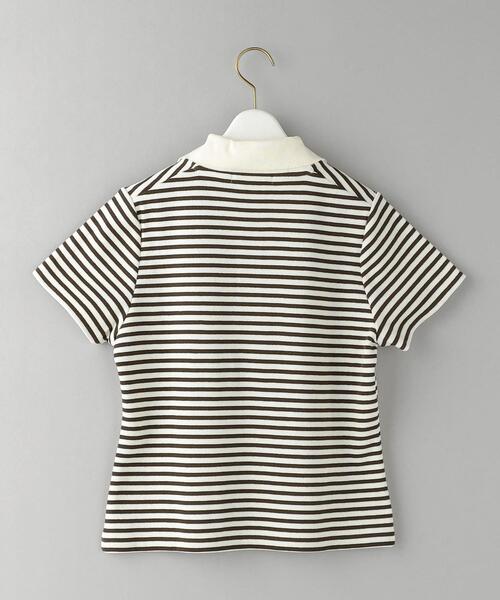 BEAUTY&YOUTH UNITED ARROWS(ビューティーアンドユースユナイテッドアローズ)の「コットン 畦 ポロシャツ -ウォッシャブル-(ポロシャツ・レディース・ブラック/その他1/その他2・FREE)」の15枚目の写真