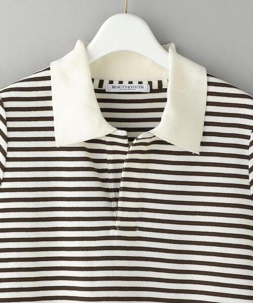 BEAUTY&YOUTH UNITED ARROWS(ビューティーアンドユースユナイテッドアローズ)の「コットン 畦 ポロシャツ -ウォッシャブル-(ポロシャツ・レディース・ブラック/その他1/その他2・FREE)」の16枚目の写真