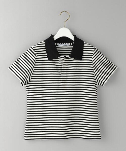 BEAUTY&YOUTH UNITED ARROWS(ビューティーアンドユースユナイテッドアローズ)の「コットン 畦 ポロシャツ -ウォッシャブル-(ポロシャツ・レディース・ブラック/その他1/その他2・FREE)」の22枚目の写真