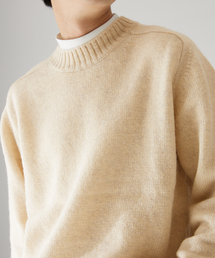 417 EDIFICE | 【Shaggy dog/シャギードッグ】ブリティッシュライク ウールニット(ニット/セーター)