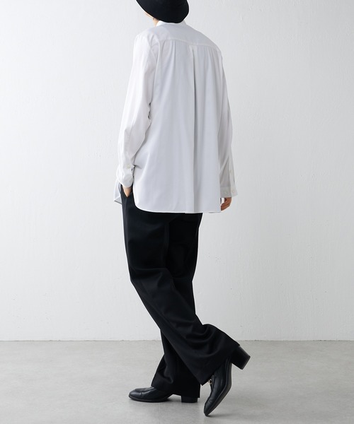 Lui's(ルイス)の「バンブーレーヨンサテンブザムシャツ(シャツ/ブラウス・メンズ・ホワイト/ブラック・SMALL/MEDIUM)」の19枚目の写真