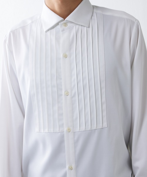 Lui's(ルイス)の「バンブーレーヨンサテンブザムシャツ(シャツ/ブラウス・メンズ・ホワイト/ブラック・SMALL/MEDIUM)」の15枚目の写真