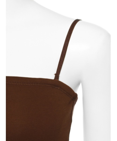 FRAY I.D（フレイアイディー）の「フライスベアトップ（チューブトップ・レディース・ブラック/ベージュ・FREE）」の7枚目の写真