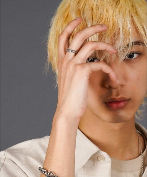 LION HEART(ライオンハート)の「【限定展開】カッティングリング/サージカルステンレス316L(金属アレルギー対応)【LION HEART / ライオンハート】(リング・メンズ・シルバー・13号/21号/15号/17号/19号)」の3枚目の写真