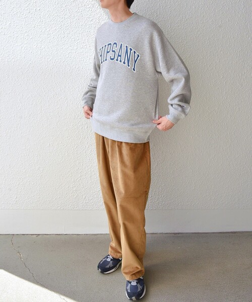 Champion（チャンピオン）の「【SHIPS any別注】Champion: ANYロゴ カレッジプリント クルーネック スウェット◇（スウェット・メンズ・ヘザーグレー/グリーン/ネイビー/ブラック/グレー・MEDIUM/LARGE）」の10枚目の写真