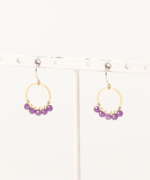 tone（トーン）の「【airy】ミニフープピアス・14kgf【誕生石】（ピアス（両耳用）・レディース・その他15/その他1/その他11/その他4/その他7/その他12/その他3/その他8/その他10/その他2/その他6/その他14/その他5/その他9/その他13・FREE）」の2枚目の写真