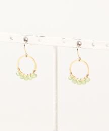 【airy】ミニフープピアス・14kgf【誕生石】