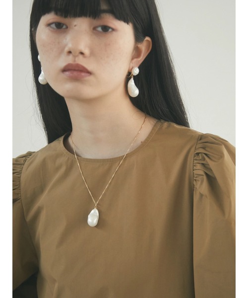 armonia（アルモニーア）の「armonia.ギャザースリーブワンピース（ワンピース・レディース・ベージュ/カーキ/ブラック・FREE）」の10枚目の写真