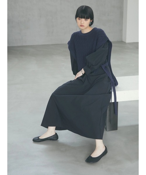 armonia（アルモニーア）の「armonia.ギャザースリーブワンピース（ワンピース・レディース・ベージュ/カーキ/ブラック・FREE）」の22枚目の写真