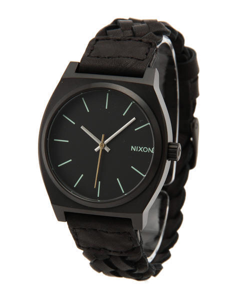 NIXON(ニクソン)の「NIXON / THE TIME TELLER LEATHER(アナログ腕時計・メンズ・ブラック/その他1/ダークブラウン/グリーン/ブルー/ネイビー・ONE SIZE)」の9枚目の写真