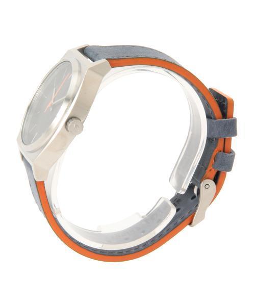 NIXON(ニクソン)の「NIXON / THE TIME TELLER LEATHER(アナログ腕時計・メンズ・ブラック/その他1/ダークブラウン/グリーン/ブルー/ネイビー・ONE SIZE)」の7枚目の写真