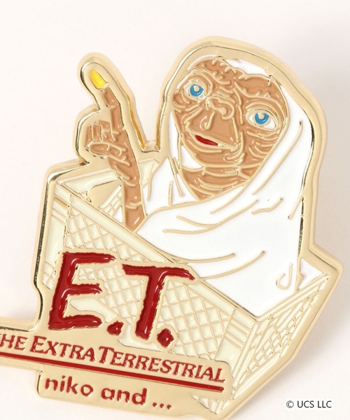 niko and...(ニコアンド)の「【E.T.】コラボ ピンバッジ(バッジ・レディース・その他1/その他2/その他3・0)」の8枚目の写真