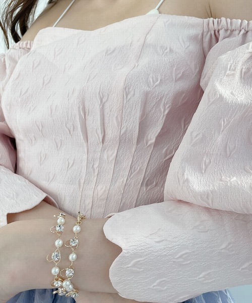 lilLilly(リルリリー)の「2wayストーンハートチョーカー(チョーカー・レディース・シルバー/ゴールド・FREE)」の4枚目の写真