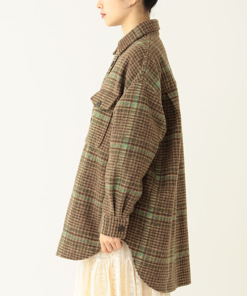 値下げ可！〈BEAMS BOY〉ジャガードチェックブルゾン BEAMS BOY（ビームスボーイ）の「BEAMS BOY / チェック CPO
