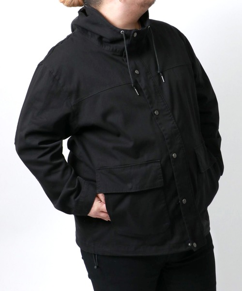 MAN WITH A MISSION マウンテンパーカー Ｌサイズ セール】MRU/エムアールユー 別注 ストレッチツイル マウンテン