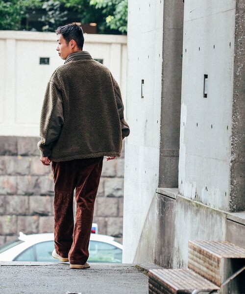 BEAMS(ビームス)の「BEAMS / M65 フリース ジャケット(ブルゾン・メンズ・ブラック/オリーブ・S/M/L/XL)」の6枚目の写真