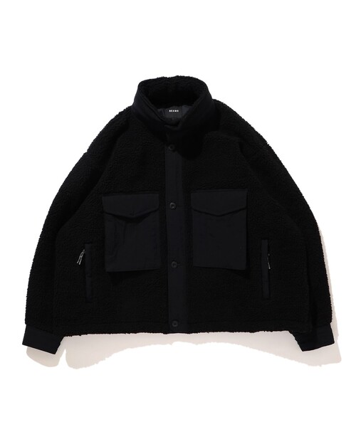 BEAMS(ビームス)の「BEAMS / M65 フリース ジャケット(ブルゾン・メンズ・ブラック/オリーブ・S/M/L/XL)」の13枚目の写真