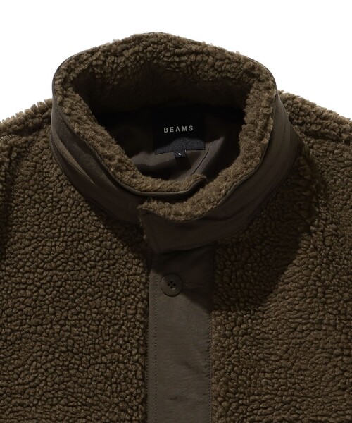 BEAMS(ビームス)の「BEAMS / M65 フリース ジャケット(ブルゾン・メンズ・ブラック/オリーブ・S/M/L/XL)」の15枚目の写真