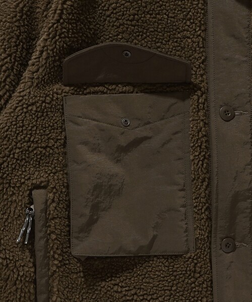 BEAMS(ビームス)の「BEAMS / M65 フリース ジャケット(ブルゾン・メンズ・ブラック/オリーブ・S/M/L/XL)」の16枚目の写真