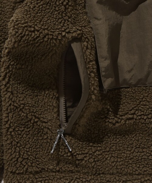 BEAMS(ビームス)の「BEAMS / M65 フリース ジャケット(ブルゾン・メンズ・ブラック/オリーブ・S/M/L/XL)」の17枚目の写真
