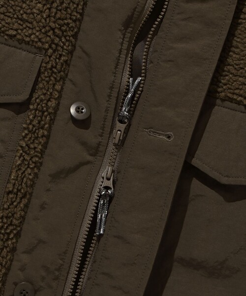 BEAMS(ビームス)の「BEAMS / M65 フリース ジャケット(ブルゾン・メンズ・ブラック/オリーブ・S/M/L/XL)」の19枚目の写真