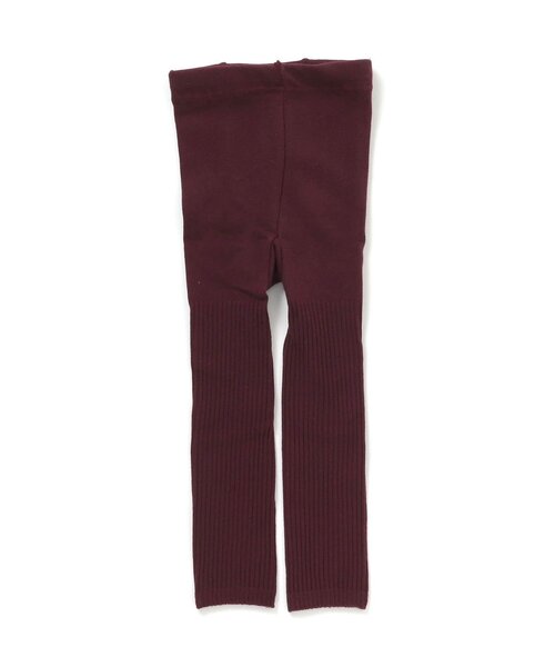 apres les cours（アプレレクール）の「ベーシックリブレギンス（レギンス/スパッツ・キッズ・ブラック/ベージュ/キナリ/ブラウン/ピンク・80/90/100/110/120/140）」の21枚目の写真