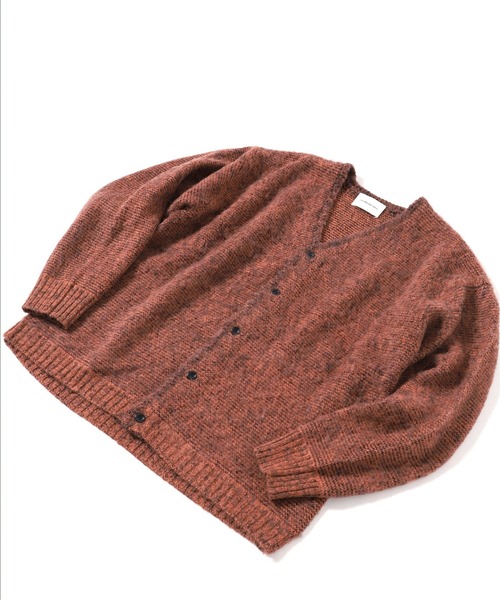 INHERIT(インヘリット)の「オーバーサイズ メランジニットカーディガン(カーディガン/ボレロ・メンズ・ブルー系その他/シャーベット・MEDIUM/LARGE)」の9枚目の写真