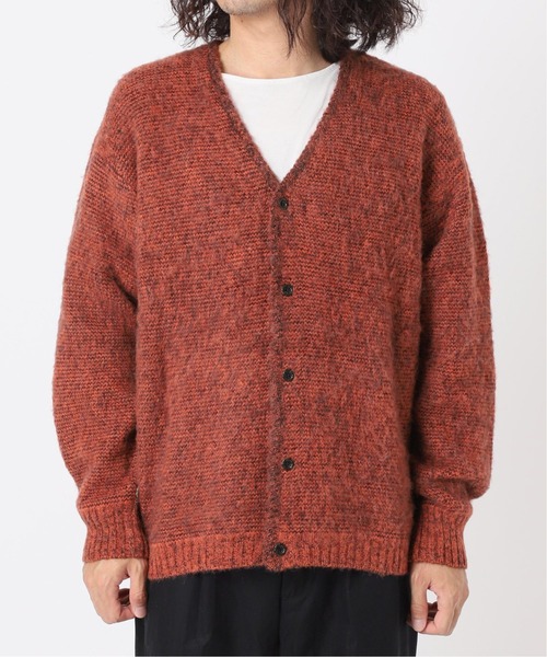 INHERIT(インヘリット)の「オーバーサイズ メランジニットカーディガン(カーディガン/ボレロ・メンズ・ブルー系その他/シャーベット・MEDIUM/LARGE)」の6枚目の写真