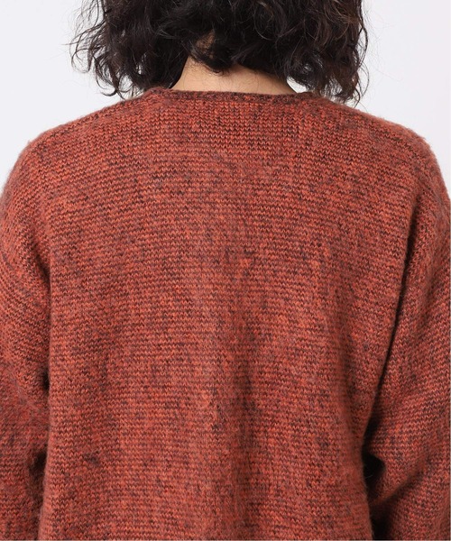 INHERIT(インヘリット)の「オーバーサイズ メランジニットカーディガン(カーディガン/ボレロ・メンズ・ブルー系その他/シャーベット・MEDIUM/LARGE)」の8枚目の写真