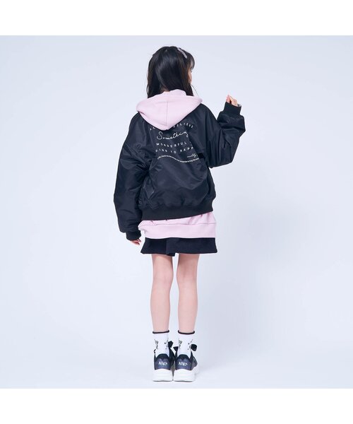 algy（アルジー）の「ファー切り替えリバーシブルブルゾン（ブルゾン