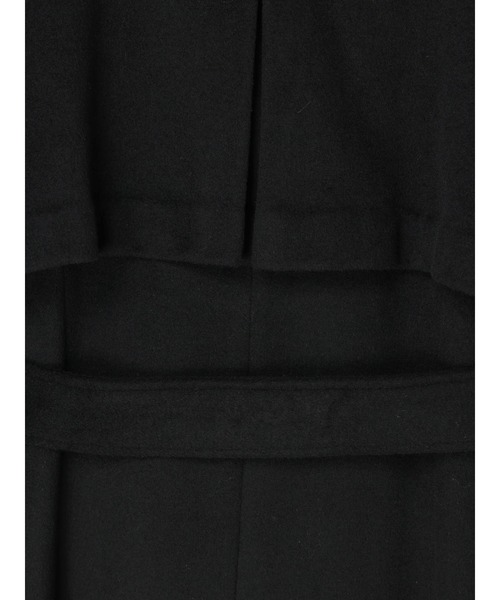 DURAS（デュラス）の「ファー付きウールレディコート（チェスターコート・レディース・ブラック/ブラウン/ベージュ・FREE）」の14枚目の写真