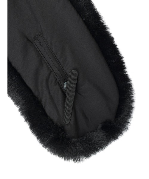 DURAS（デュラス）の「ファー付きウールレディコート（チェスターコート・レディース・ブラック/ブラウン/ベージュ・FREE）」の18枚目の写真