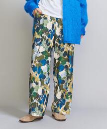 BEAUTY&YOUTH UNITED ARROWS | フラワープリント バックゴム パンツ -ウォッシャブル-(その他パンツ)