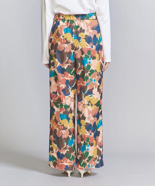 BEAUTY&YOUTH UNITED ARROWS（ビューティーアンドユースユナイテッドアローズ）の「フラワープリント バックゴム パンツ -ウォッシャブル-（その他パンツ・レディース・ピンク/ロイヤルブルー/オリーブ・S/M）」の6枚目の写真