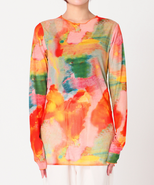 CITYSHOP（シティーショップ）の「MESH TEE：カットソー（Tシャツ