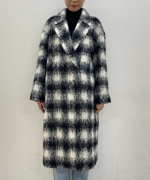 LOUNGEDRESS（ラウンジドレス）の「チェックコート（ステン